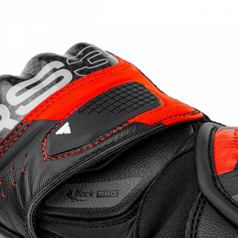 Motorcykelhandsker Shima RS-3 fluo rød