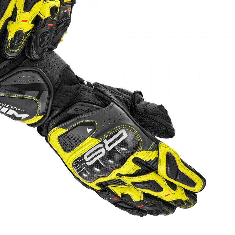 Shima RS-3 motorcykelhandsker, fluo gule