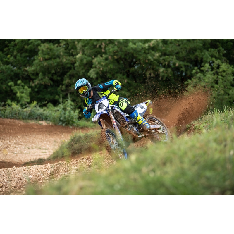 Motokrosový dres Shot DEVO Ultimate modro-fluo žlutý výprodej