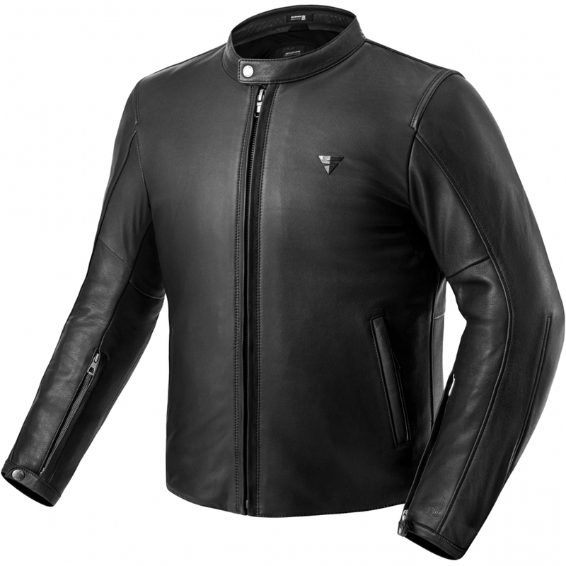 Læder motorcykeljakke Shima Hunter 3.0 sort