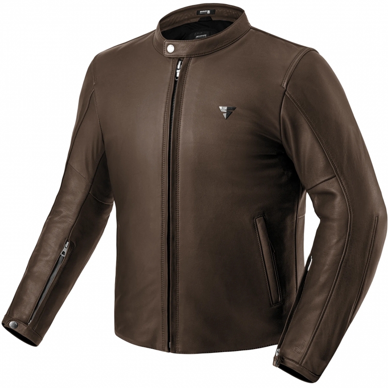 Shima Hunter 3.0 læder motorcykeljakke brun