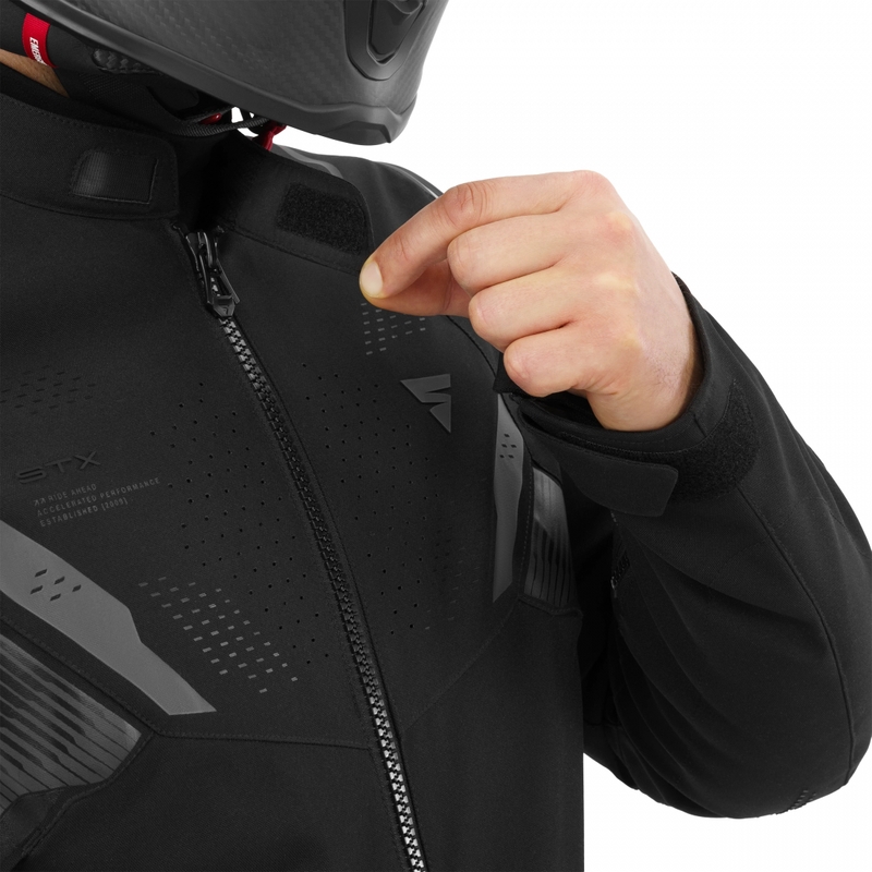 Shima STX motorcykeljakke sort