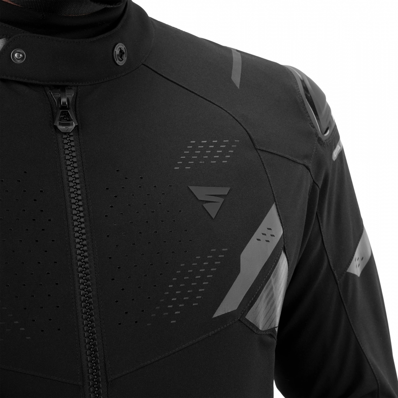 Shima STX motorcykeljakke sort