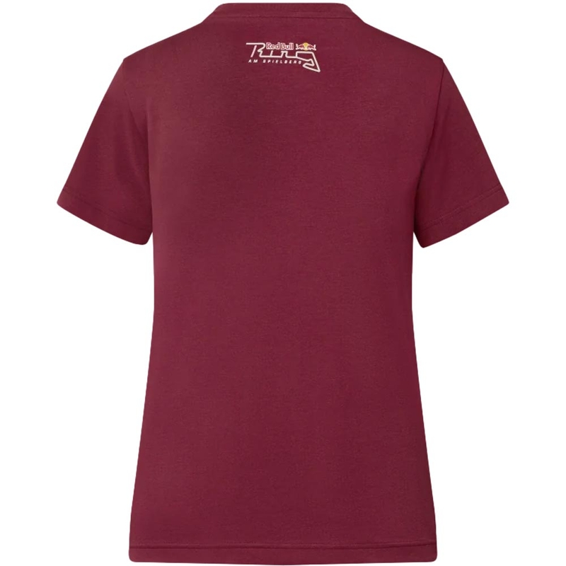 Dame Red Bull Racing Boost T-shirt mørkerød