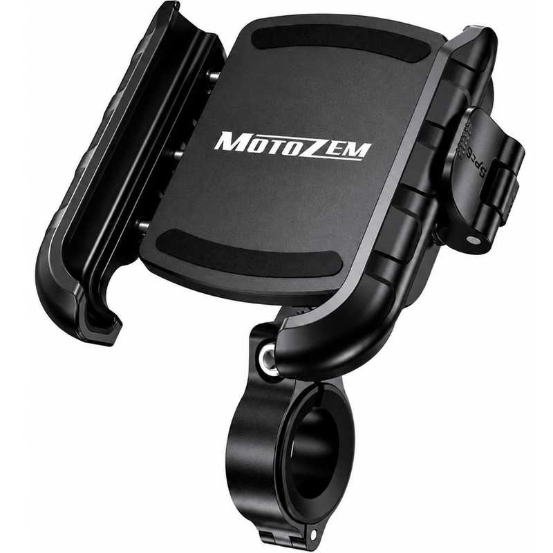Antivibrations telefonholder MotoZem ISO PRO sort