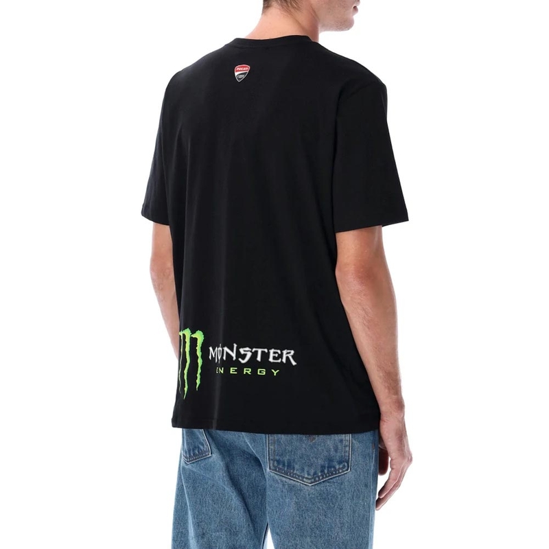 Ducati Corse Monster Energy T-shirt, sort