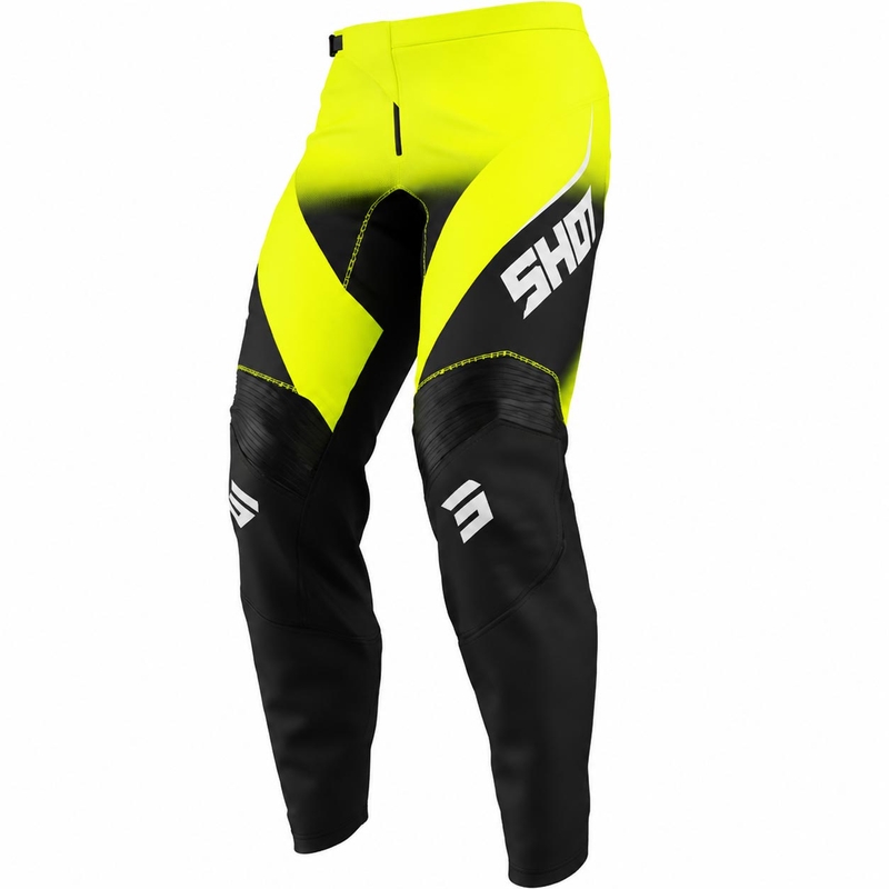 Motocross bukser Shot Draw Clash fluo gul