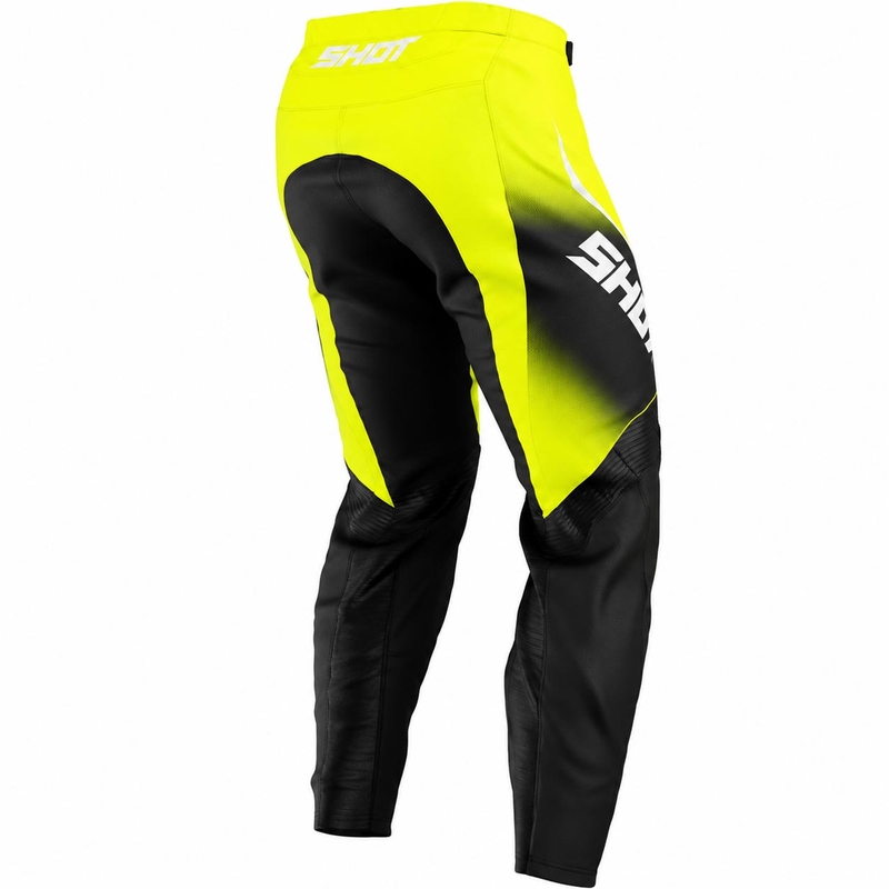 Motocross bukser Shot Draw Clash fluo gul