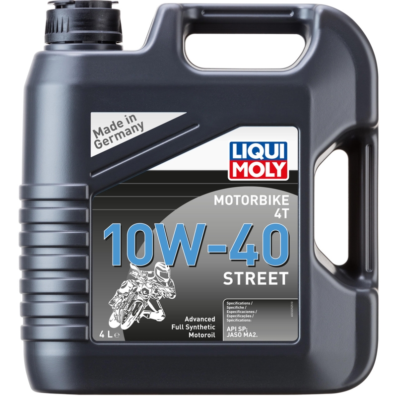 Halvsyntetisk motorolie LIQUI MOLY Motorcykel 4T 10W40 Street 4 l