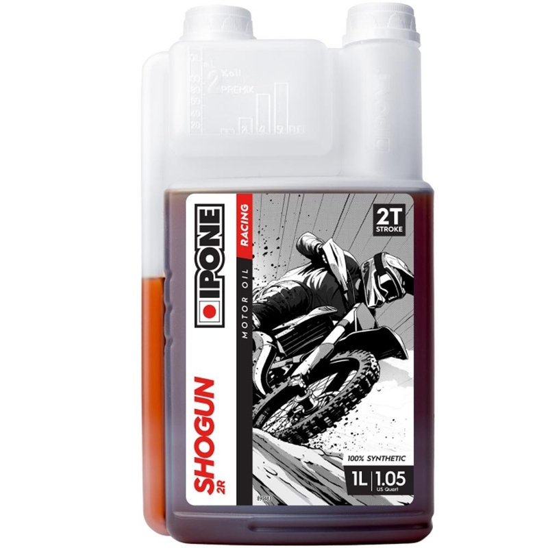 Syntetisk olie 2T IPONE Shogun 2R til blanding 1 l