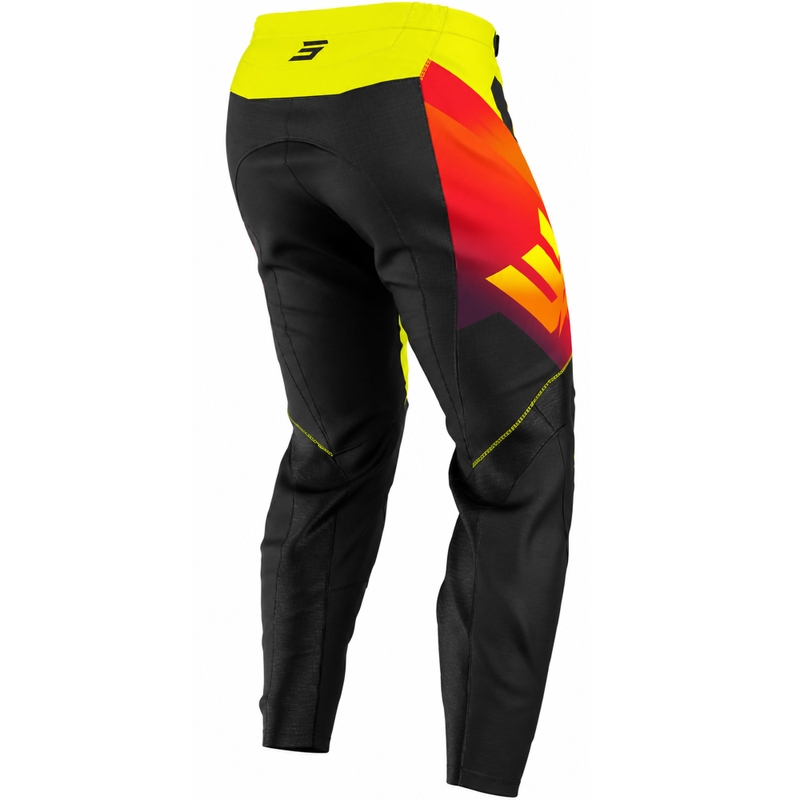 Shot Draw Rocket Børne Motocross Bukser Fluo Gul