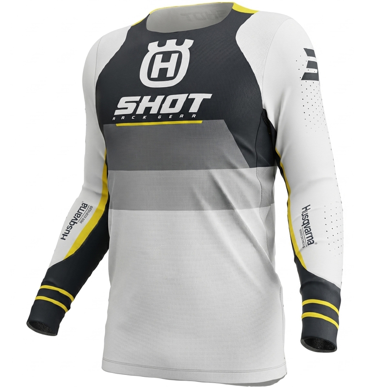 Shot Aerolite HVA 27 motocross jersey sort