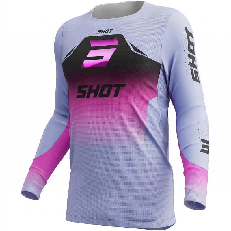 Shot Aerolite Phase motocross trøje lilla