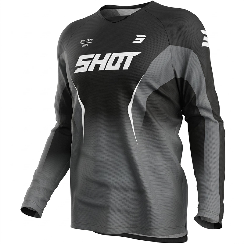 Shot Draw Clash motocross trøje sort