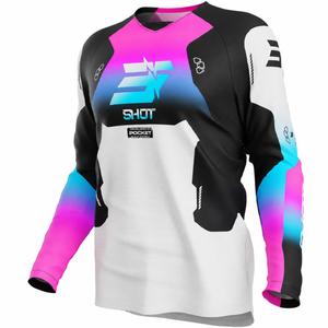Shot Draw Rocket Børne Motocross Trøje Pink