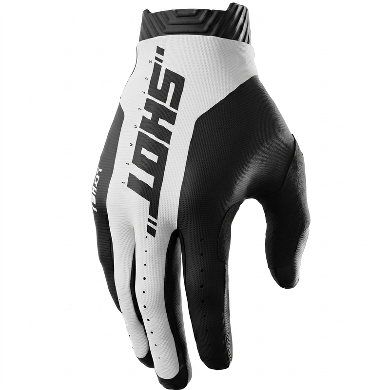 Shot Lite Skin motocrosshandsker sort-hvid