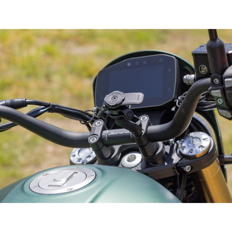 Quad Lock® PRO telefonholder på styret, sort