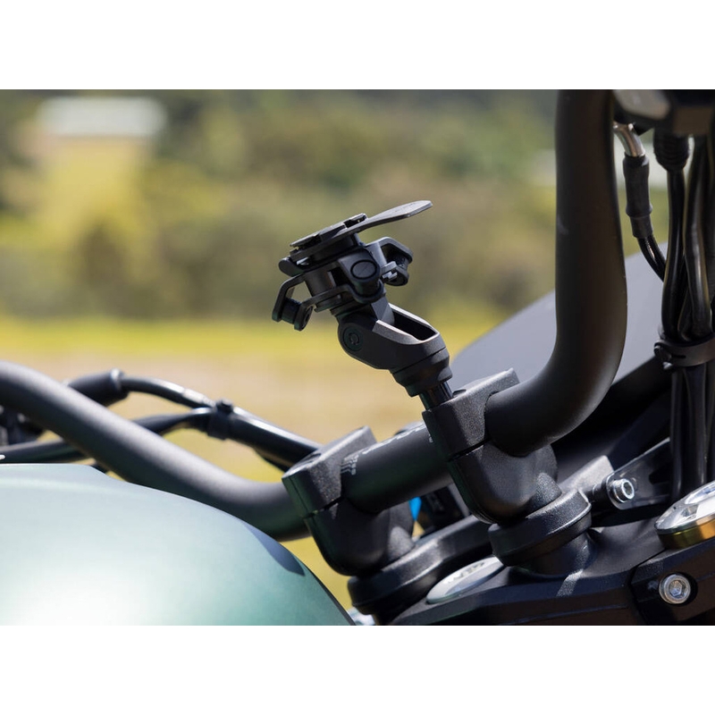 Quad Lock® PRO telefonholder på styret, sort
