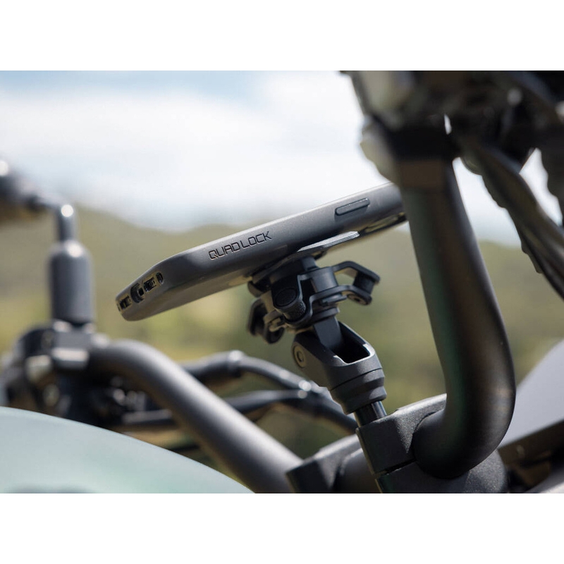 Quad Lock® PRO telefonholder på styret, sort