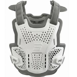 Shot Airflow EVO brystbeskytter hvid