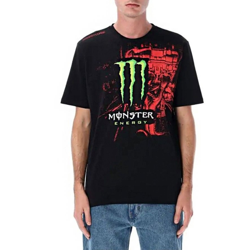 Ducati dual Monster T-shirt sort