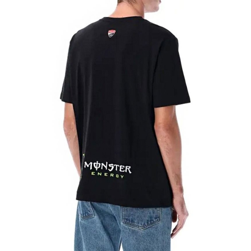 Ducati dual Monster T-shirt sort
