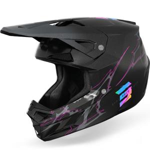 Shot Speed Rac motocross hjelm perlesort