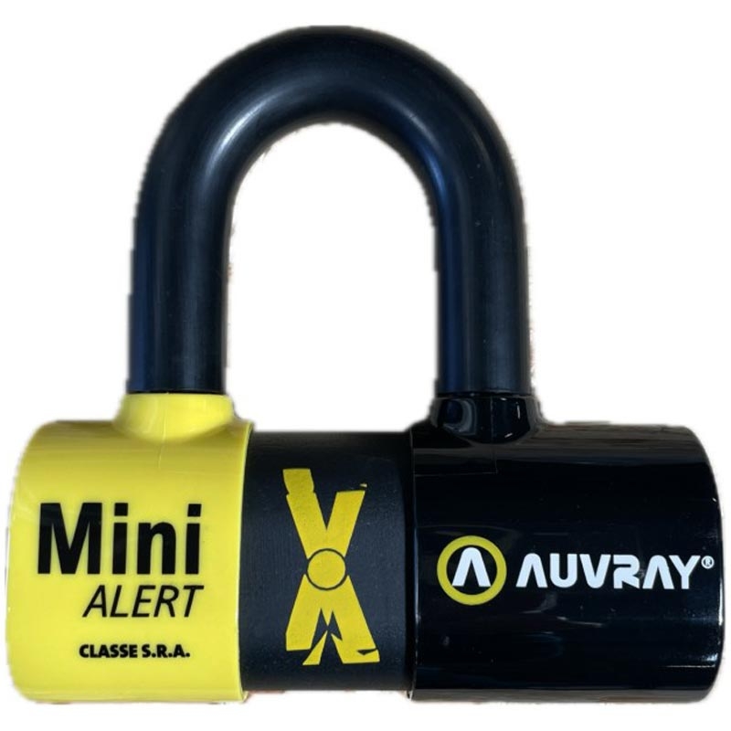 Auvray XTREM Mini Alert bremseskivelås med alarm, sort