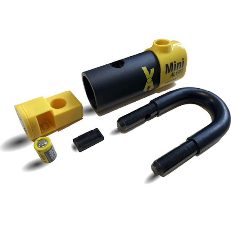 Auvray XTREM Mini Alert bremseskivelås med alarm, sort