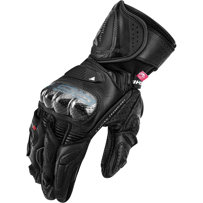 Dame motorcykelhandsker Shima RS-3 sort