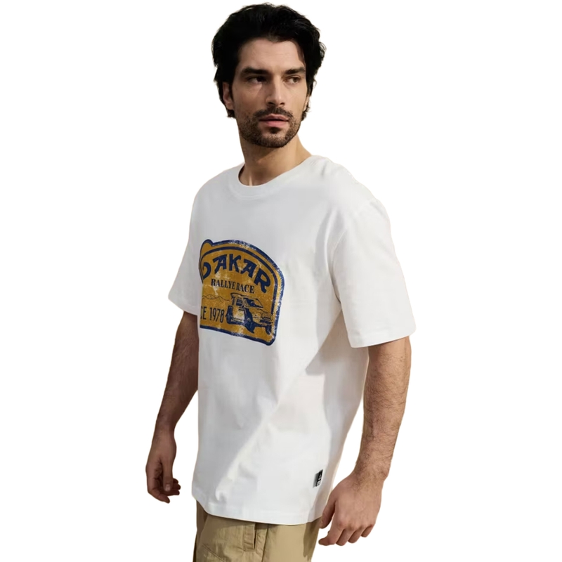 Dakar Driver T-shirt hvid
