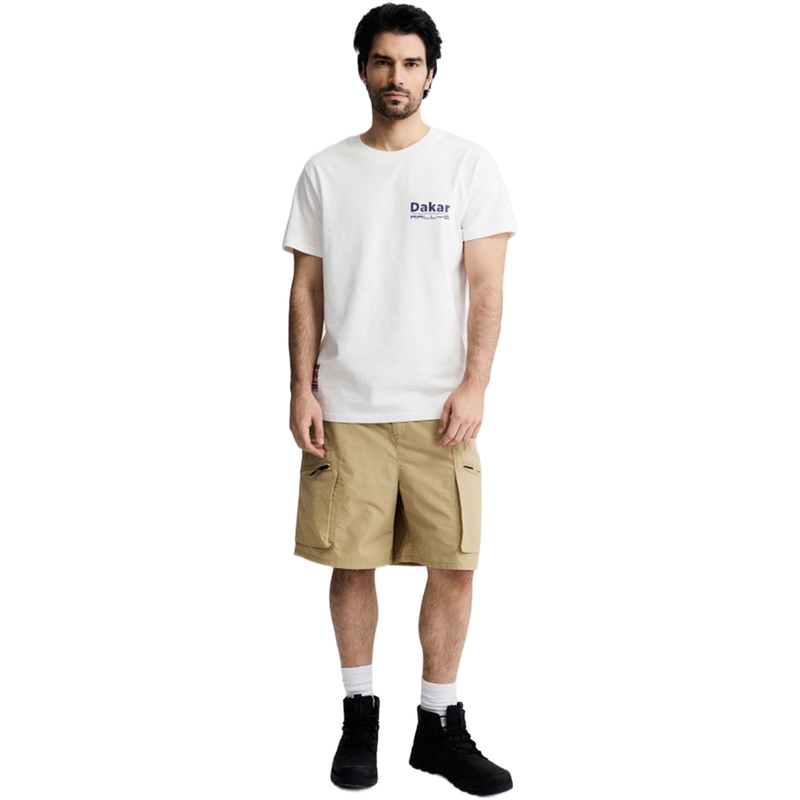 Dakar Car T-shirt hvid