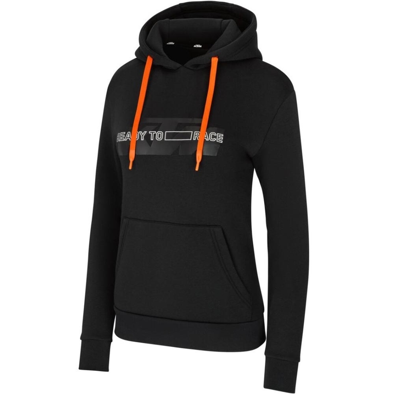 KTM Logo Sweatshirt til Dame, Sort