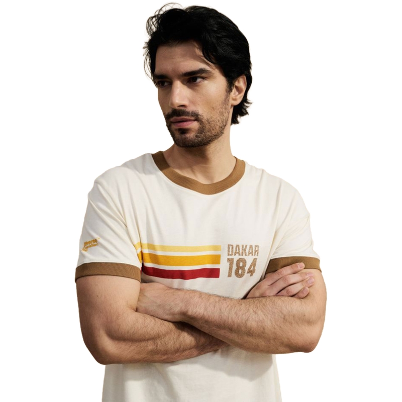 Dakar Race T-shirt beige
