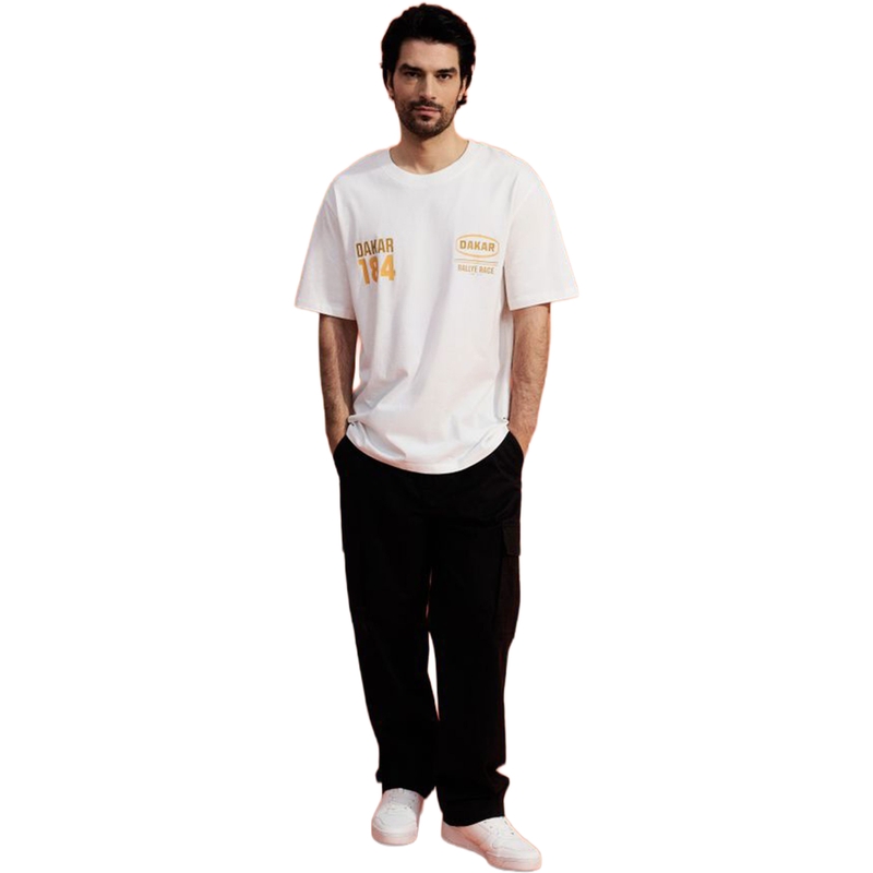 Dakar Rally T-shirt hvid
