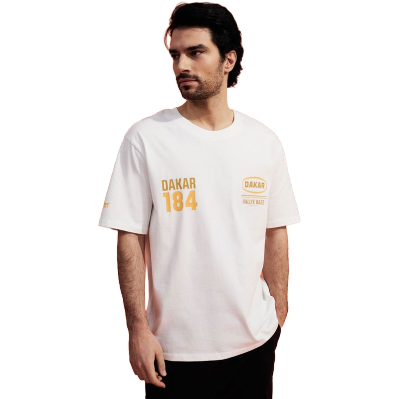 Dakar Rally T-shirt hvid