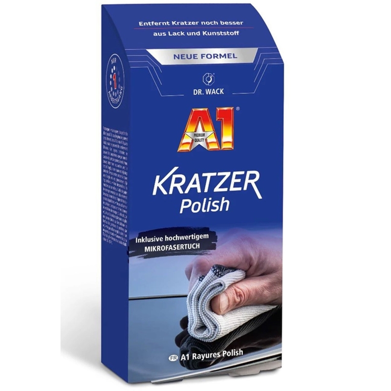 Fjerner fine ridser fra lak og plast Dr. Wack Scratch Polish 50 ml