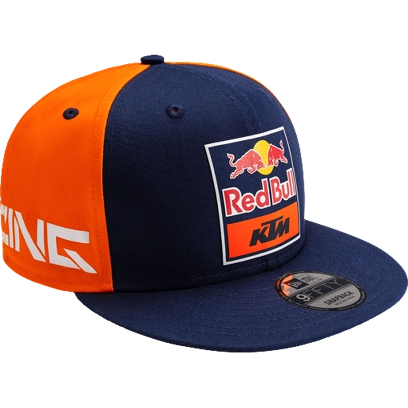 Kasket med lige visir KTM Replica blå-orange