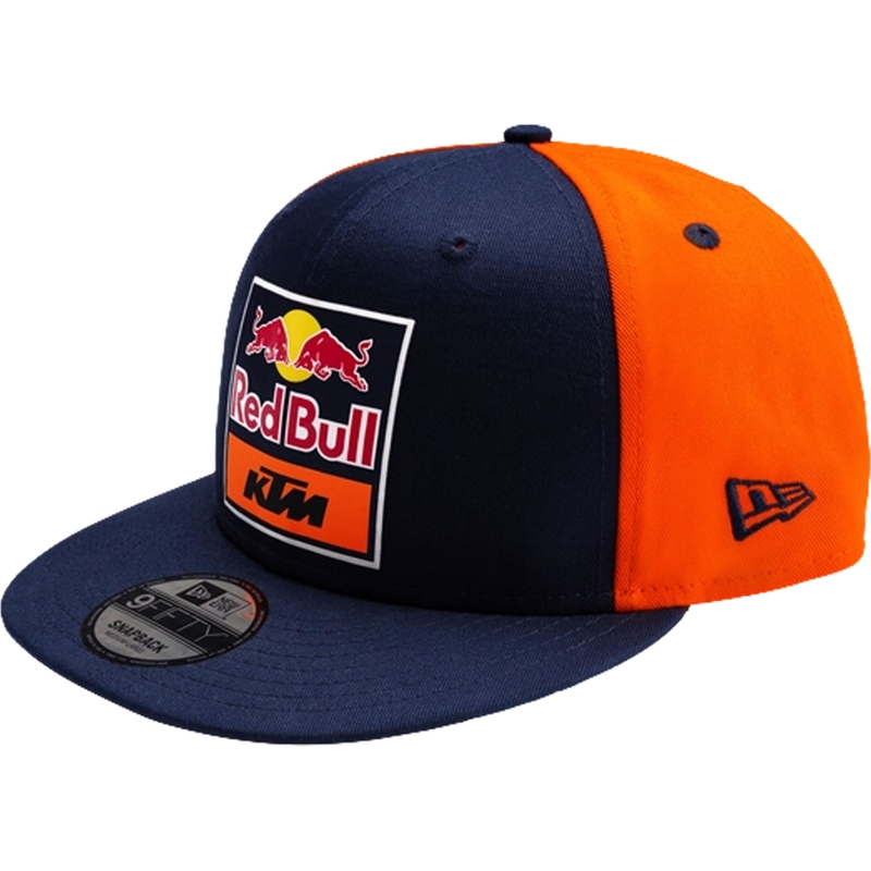 Kasket med lige visir KTM Replica blå-orange