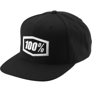 Børnekasket 100% Icon Snapback sort