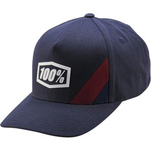 Kasket 100% Cornestone Snapback blågrå