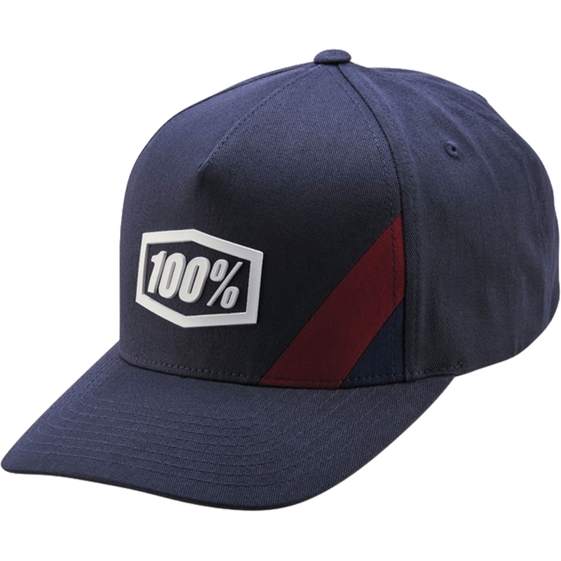 Kasket 100% Cornestone Snapback blågrå