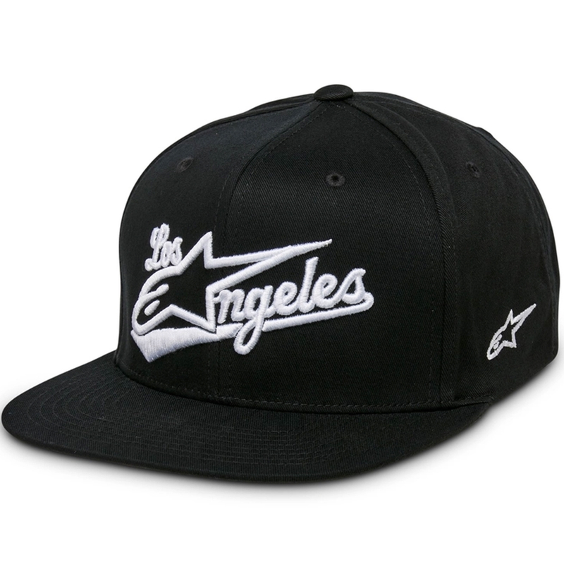 Alpinestars Los Angeles Hat sort og hvid