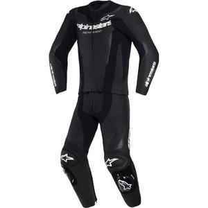 Alpinestars GP Force V2 læderdragt, sort/hvid
