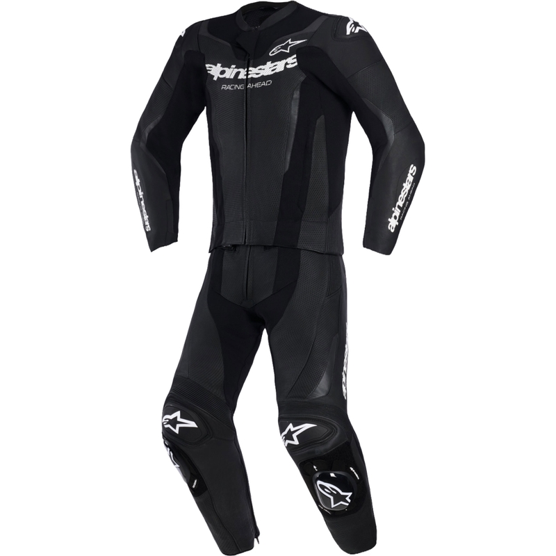 Alpinestars GP Force V2 læderdragt, sort/hvid