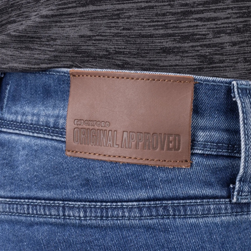 Oxford Original Approved Tailor AA Motorcykeljeans Lyseblå
