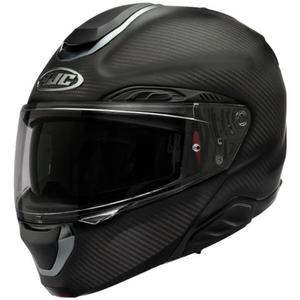 Flip-up motorcykelhjelm HJC RPHA 91 CARBON sort mat