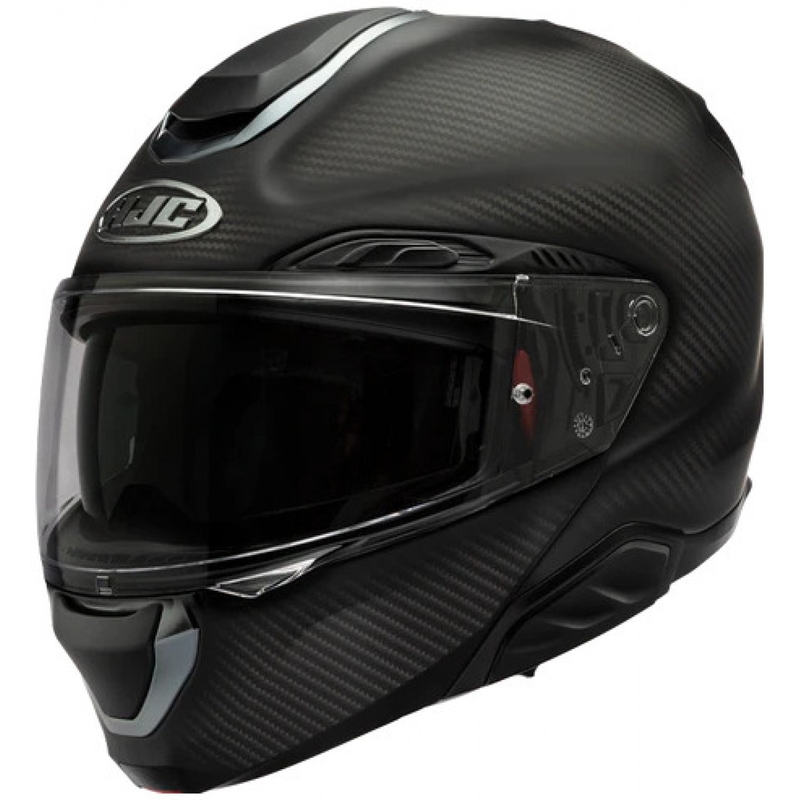 Flip-up motorcykelhjelm HJC RPHA 91 CARBON sort mat
