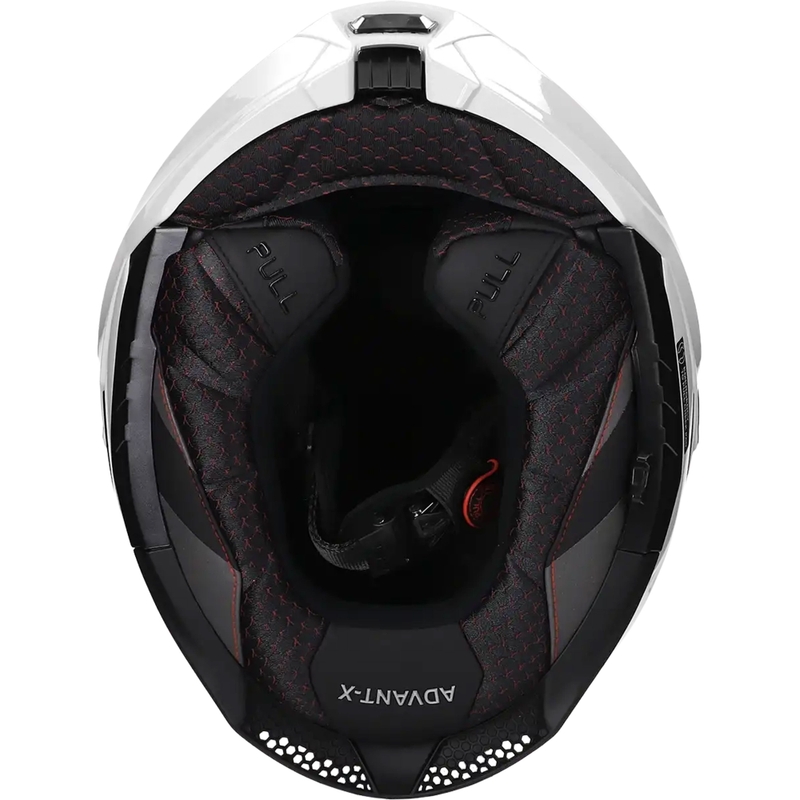 LS2 FF901 Advant X Solid White sammenklappelig motorcykelhjelm