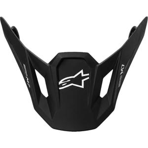 Alpinestars Supertech S-M7 Solid hjelmvisir, sort